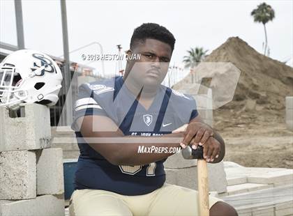 Thumbnail 2 in St. John Bosco (Preseason Early Contenders Photo Shoot)  photogallery.