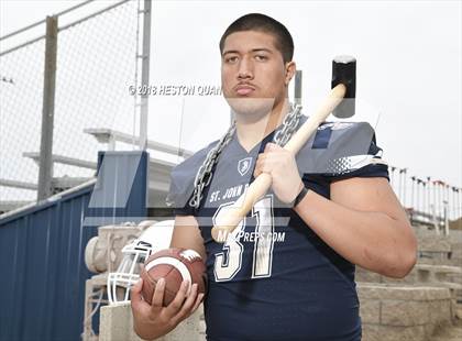 Thumbnail 3 in St. John Bosco (Preseason Early Contenders Photo Shoot)  photogallery.