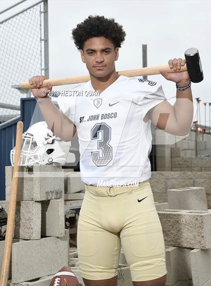 Thumbnail 1 in St. John Bosco (Preseason Early Contenders Photo Shoot)  photogallery.