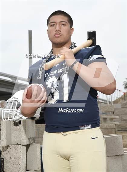 Thumbnail 1 in St. John Bosco (Preseason Early Contenders Photo Shoot)  photogallery.