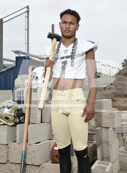 Thumbnail 2 in St. John Bosco (Preseason Early Contenders Photo Shoot)  photogallery.