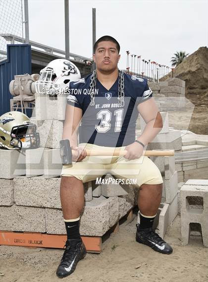 Thumbnail 2 in St. John Bosco (Preseason Early Contenders Photo Shoot)  photogallery.