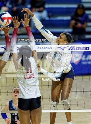 Hebron Christian vs. Lovett (GHSA Private State Volleyball Final)