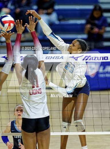 Hebron Christian vs. Lovett (GHSA Private State Volleyball Final)