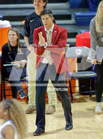 Thumbnail 2 in Hebron Christian vs. Lovett (GHSA Private State Volleyball Final) photogallery.