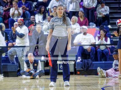 Thumbnail 2 in Hebron Christian vs. Lovett (GHSA Private State Volleyball Final) photogallery.