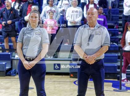 Thumbnail 2 in Hebron Christian vs. Lovett (GHSA Private State Volleyball Final) photogallery.