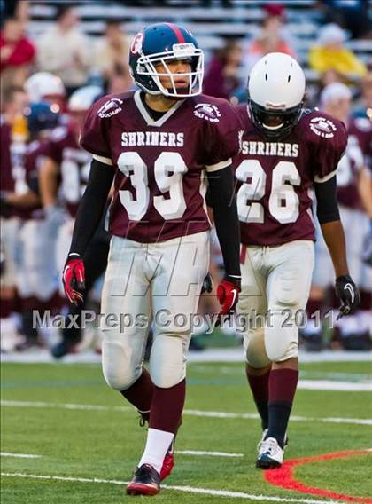 Thumbnail 2 in Shrine Chowder Bowl Classic (Central vs. West) photogallery.