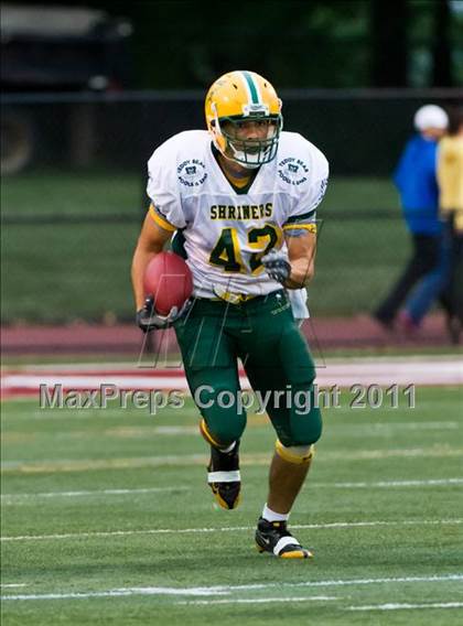 Thumbnail 1 in Shrine Chowder Bowl Classic (Central vs. West) photogallery.