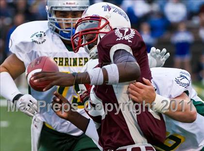 Thumbnail 2 in Shrine Chowder Bowl Classic (Central vs. West) photogallery.