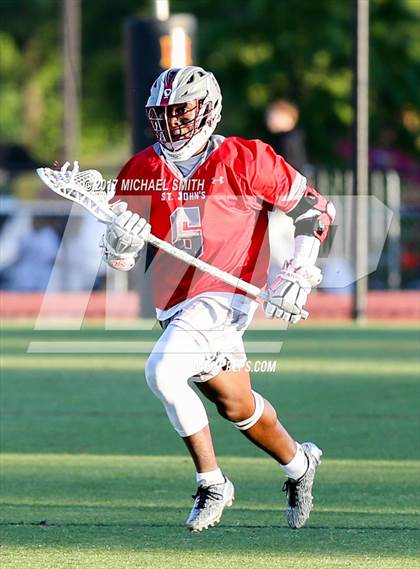 Thumbnail 1 in St. John's vs Gonzaga (WCAC Final) photogallery.
