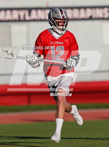 Thumbnail 1 in St. John's vs Gonzaga (WCAC Final) photogallery.