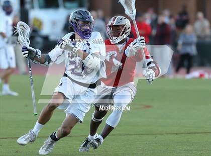 Thumbnail 3 in St. John's vs Gonzaga (WCAC Final) photogallery.