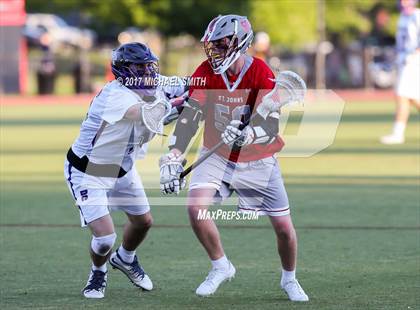 Thumbnail 1 in St. John's vs Gonzaga (WCAC Final) photogallery.