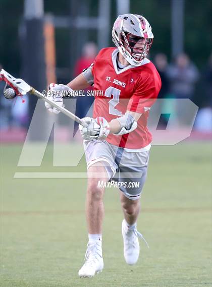 Thumbnail 3 in St. John's vs Gonzaga (WCAC Final) photogallery.