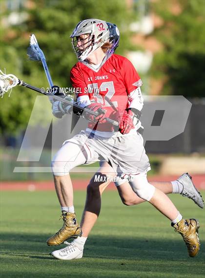 Thumbnail 3 in St. John's vs Gonzaga (WCAC Final) photogallery.