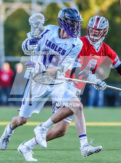 Thumbnail 2 in St. John's vs Gonzaga (WCAC Final) photogallery.