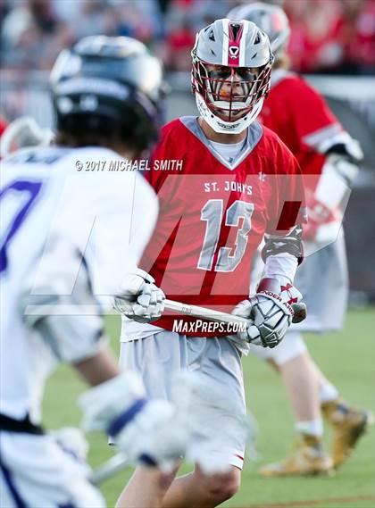 Thumbnail 1 in St. John's vs Gonzaga (WCAC Final) photogallery.