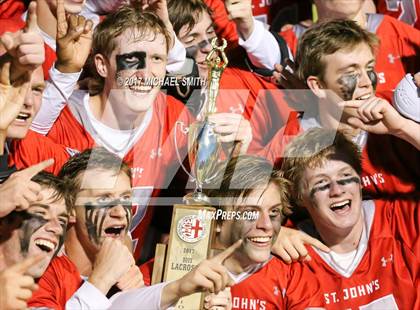 Thumbnail 1 in St. John's vs Gonzaga (WCAC Final) photogallery.