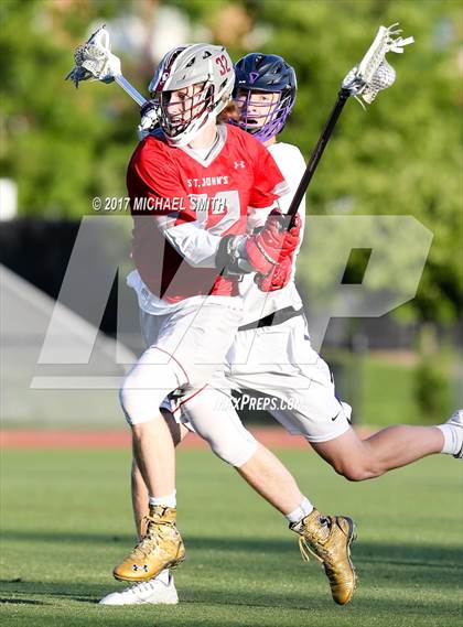 Thumbnail 1 in St. John's vs Gonzaga (WCAC Final) photogallery.