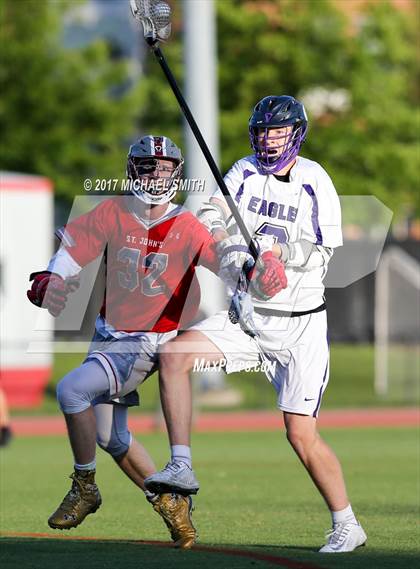 Thumbnail 2 in St. John's vs Gonzaga (WCAC Final) photogallery.