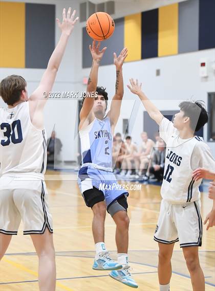 Thumbnail 2 in Deer Valley vs. North Valley Christian Academy (North Valley Shootout) photogallery.