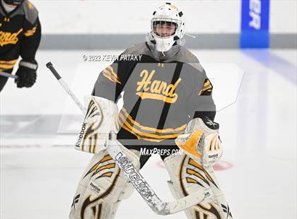 Thumbnail 1 in Prout (RI) vs. Daniel Hand (Crusader Christmas Classic) photogallery.