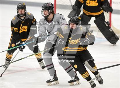 Thumbnail 1 in Prout (RI) vs. Daniel Hand (Crusader Christmas Classic) photogallery.