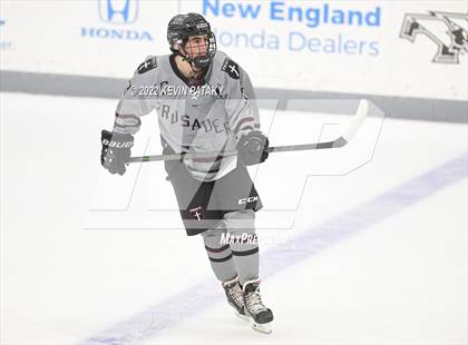 Thumbnail 2 in Prout (RI) vs. Daniel Hand (Crusader Christmas Classic) photogallery.