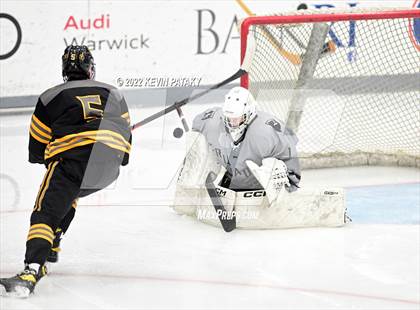 Thumbnail 2 in Prout (RI) vs. Daniel Hand (Crusader Christmas Classic) photogallery.