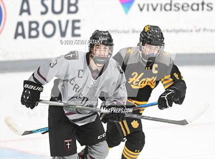 Thumbnail 3 in Prout (RI) vs. Daniel Hand (Crusader Christmas Classic) photogallery.