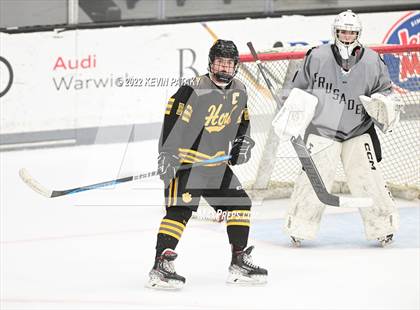 Thumbnail 1 in Prout (RI) vs. Daniel Hand (Crusader Christmas Classic) photogallery.