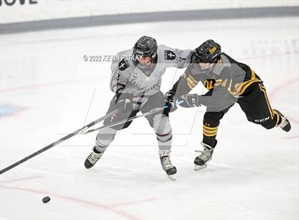 Thumbnail 1 in Prout (RI) vs. Daniel Hand (Crusader Christmas Classic) photogallery.