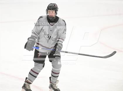 Thumbnail 2 in Prout (RI) vs. Daniel Hand (Crusader Christmas Classic) photogallery.