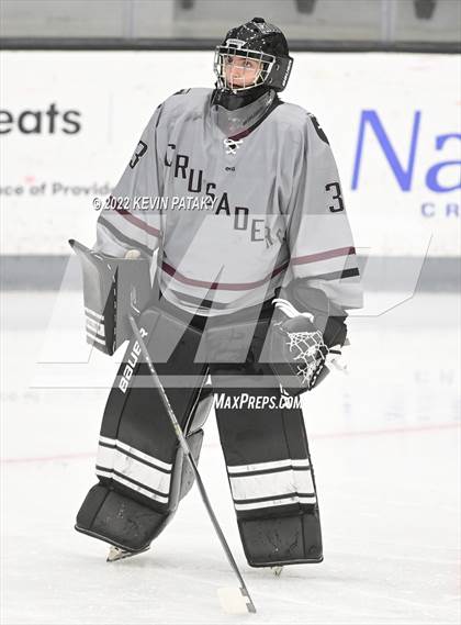 Thumbnail 1 in Prout (RI) vs. Daniel Hand (Crusader Christmas Classic) photogallery.