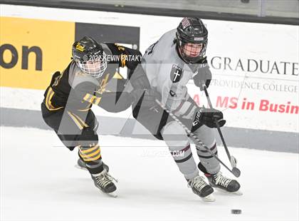 Thumbnail 3 in Prout (RI) vs. Daniel Hand (Crusader Christmas Classic) photogallery.