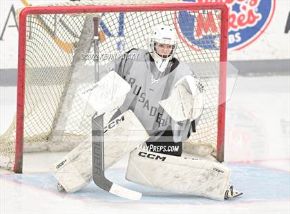 Thumbnail 2 in Prout (RI) vs. Daniel Hand (Crusader Christmas Classic) photogallery.