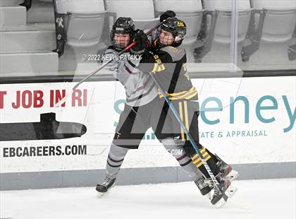 Thumbnail 3 in Prout (RI) vs. Daniel Hand (Crusader Christmas Classic) photogallery.
