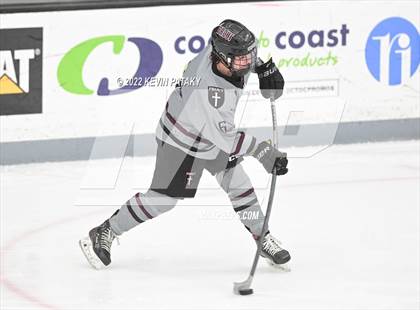Thumbnail 2 in Prout (RI) vs. Daniel Hand (Crusader Christmas Classic) photogallery.