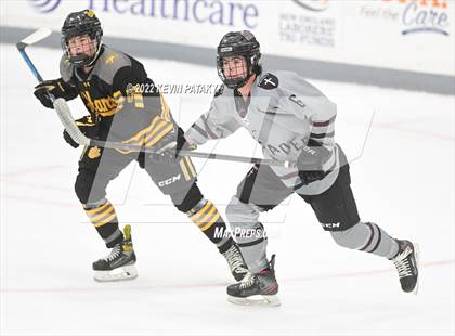 Thumbnail 3 in Prout (RI) vs. Daniel Hand (Crusader Christmas Classic) photogallery.