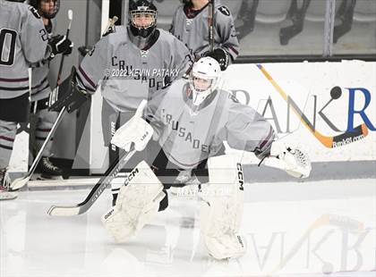 Thumbnail 1 in Prout (RI) vs. Daniel Hand (Crusader Christmas Classic) photogallery.