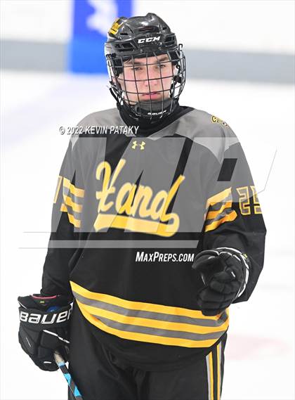 Thumbnail 1 in Prout (RI) vs. Daniel Hand (Crusader Christmas Classic) photogallery.