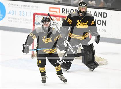Thumbnail 3 in Prout (RI) vs. Daniel Hand (Crusader Christmas Classic) photogallery.