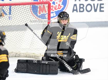 Thumbnail 2 in Prout (RI) vs. Daniel Hand (Crusader Christmas Classic) photogallery.