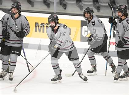 Thumbnail 1 in Prout (RI) vs. Daniel Hand (Crusader Christmas Classic) photogallery.