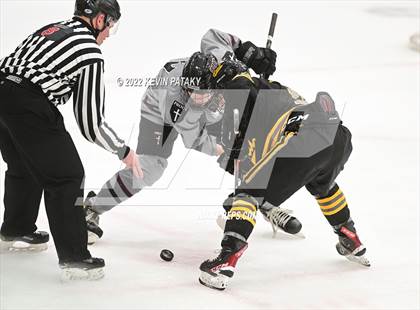 Thumbnail 2 in Prout (RI) vs. Daniel Hand (Crusader Christmas Classic) photogallery.