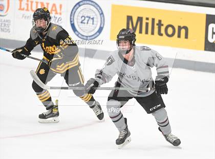Thumbnail 1 in Prout (RI) vs. Daniel Hand (Crusader Christmas Classic) photogallery.