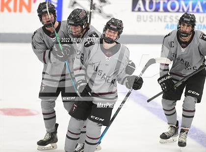 Thumbnail 1 in Prout (RI) vs. Daniel Hand (Crusader Christmas Classic) photogallery.