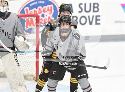 Thumbnail 1 in Prout (RI) vs. Daniel Hand (Crusader Christmas Classic) photogallery.