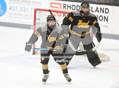 Thumbnail 2 in Prout (RI) vs. Daniel Hand (Crusader Christmas Classic) photogallery.